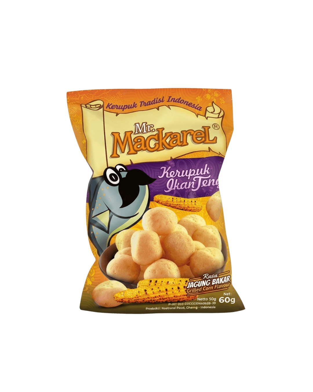 Kerupuk Tengiri Jagung Bakar