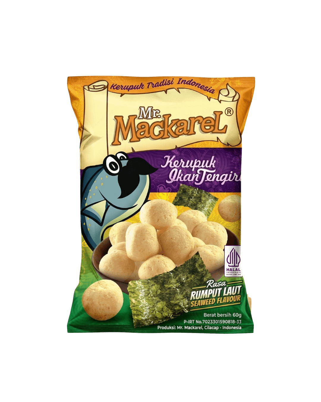 Kerupuk Tengiri Seaweed